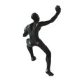 thumbnail image 2 of 1 pieza de escultura de resina moderna nórdica, escultura creativa de hombre escalador, esculturas de pared para 14.3x9x23cm, 2 of 9