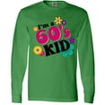 thumbnail image 3 of Inktastic I'm a 60's Kid 1960's Style Colorful Flowers Long Sleeve T-Shirt, 3 of 5