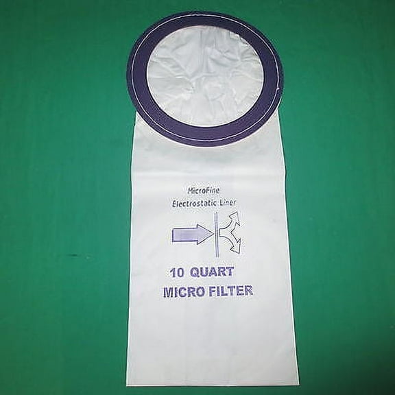 Proteam Perfect 10 Quart Backpack Micro Allergen Filtration Vacuum Bags 1000331 [30 Bags]