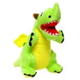 thumbnail image 4 of Mighty Dragon Green Durable Plush Squeaky Dog Toy, 4 of 7