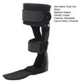 thumbnail image 7 of Hyasfey Adjustable Drop Foot Brace Ankle Foot Orthosis Universal Men Women Walking Instability Injury Recovery Hemiplegia Foot Drop Stabilizer Ankle Support Brace, 7 of 7