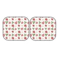 thumbnail image 7 of Fotbe Strawberry 2-Piece Car Windshield Sun Shade | Sun Blocker for Car Windshield | Foldable Automotive Interior Accessories for Sun Protection-, 7 of 7
