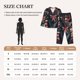 thumbnail image 4 of Balery Modern USA Deer Head Conjunto de Pijama con Estampado para Mujer, Conjunto de Dos Piezas con Manga Larga, Ropa de Dormir Suave con Bolsillos, Pijamas Cómodos-XX-Large, 4 of 7