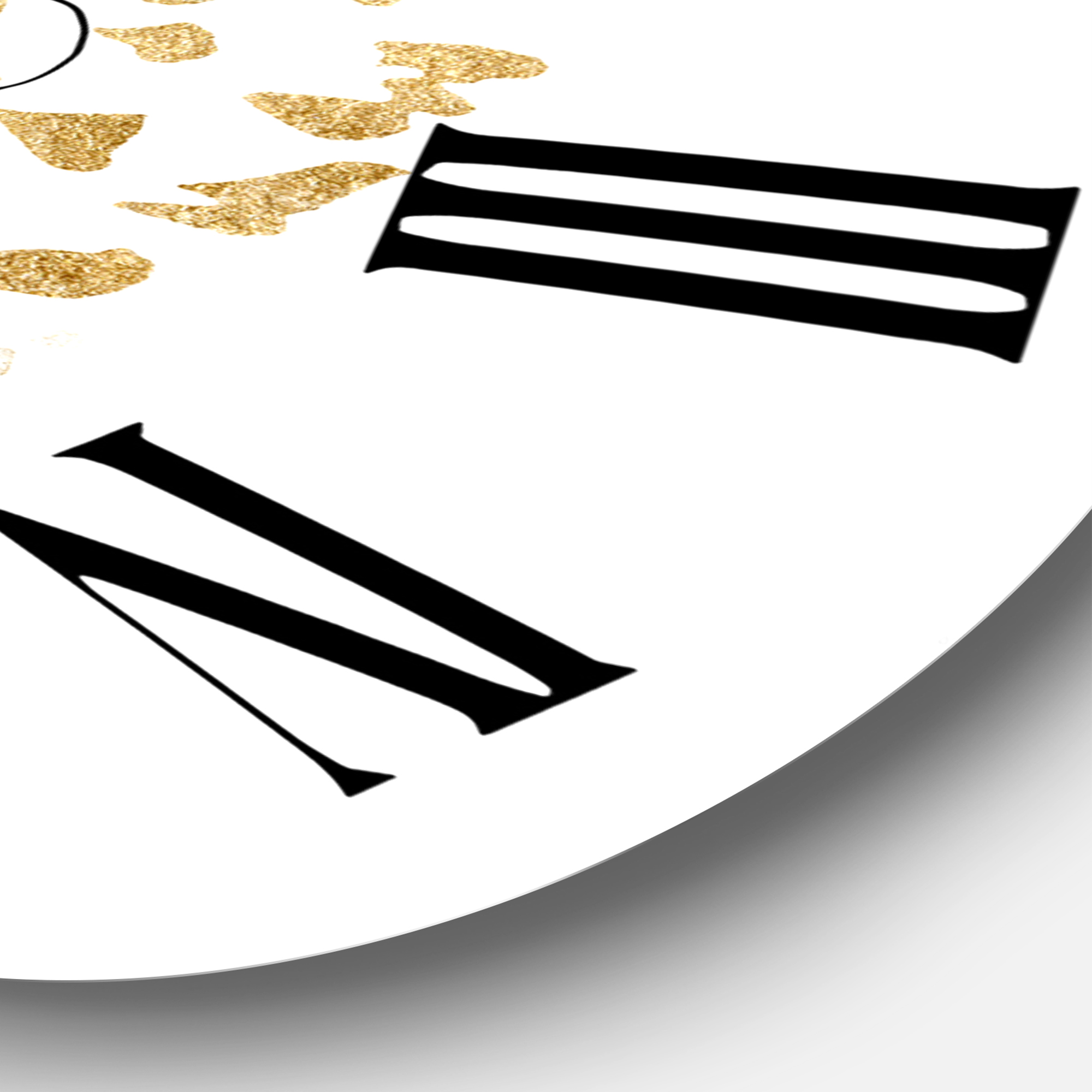 Designart 1 in Quartz Modern/Contemporary Wall Clock