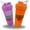Orange/Purple, variant on Workout Motivational Protein Shaker Sports and Outdoor 28oz Nutrition Water Bottle 2 Pack