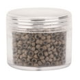 thumbnail image 2 of Hair Extension Tool Hair Extension Ring, Hair Extension Link Ring, for Hair Extension Use Hairdressing Light Brown, 2 of 7