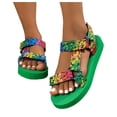 thumbnail image 5 of YLYL Women's Sport Sandals Arch Support Lightweight Quick Drying Casual Walking Hiking Sandals, 5 of 9