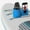 Blue, variant on YiBai Saving Paddle Board Kayak Cup Bracket Drink Cup For Paddleboard Accessories Surfboards Canoes And Kayak Accessories For Types Of Cup Bottle