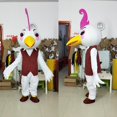 thumbnail image 5 of Disfraz de mascota de dibujos animados de águila, disfraz de Navidad, disfraz de Halloween, disfraz de actuación, disfraz de peluche de piel para adultos, 5 of 5