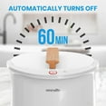 thumbnail image 6 of SereneLife Luxury Electric Bathroom Spa Bucket Towel Warmer, White, 6 of 8