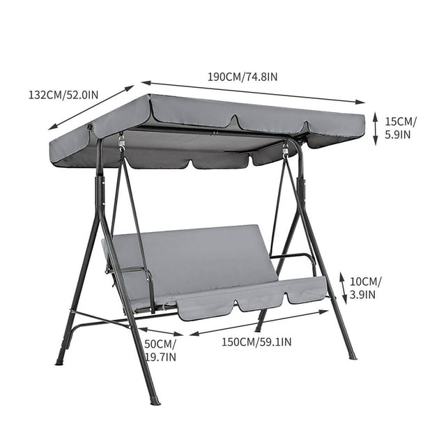 Birdeem Cover Canopy Cover and Garden Chair Outdoor Sunscreen