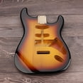 thumbnail image 4 of Cacagoo Electric Guitar Body, Poplar Wood Unfinished Pre-Cut Guitar Body Replacement for TL Style, Finished Sunburst Wooden Electric Guitar Body, 4 of 8
