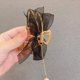thumbnail image 2 of SAYOO pinzas para el cabello para mujer, pinza para el cabello con lazo de cinta con colgante de perla, pasador para el cabello con horquillas para niñas, regalo para novia, esposa SAYOO Casual, 2 of 4