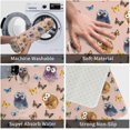 thumbnail image 4 of Front Door Mat Little Owl Butterfly Bedroom Entryway Rug Non-Slip Washable Indoor Carpet Doormat Decorative Low Profile Area Rug for Home Living Room Bedroom Laundry Floor Decor, 24 x 16 Inch, 4 of 7