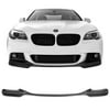 Ikon Motorsports Compatible with 11-16 BMW F10 5-Series MT & M-Sport V Style Front Bumper Lip CF