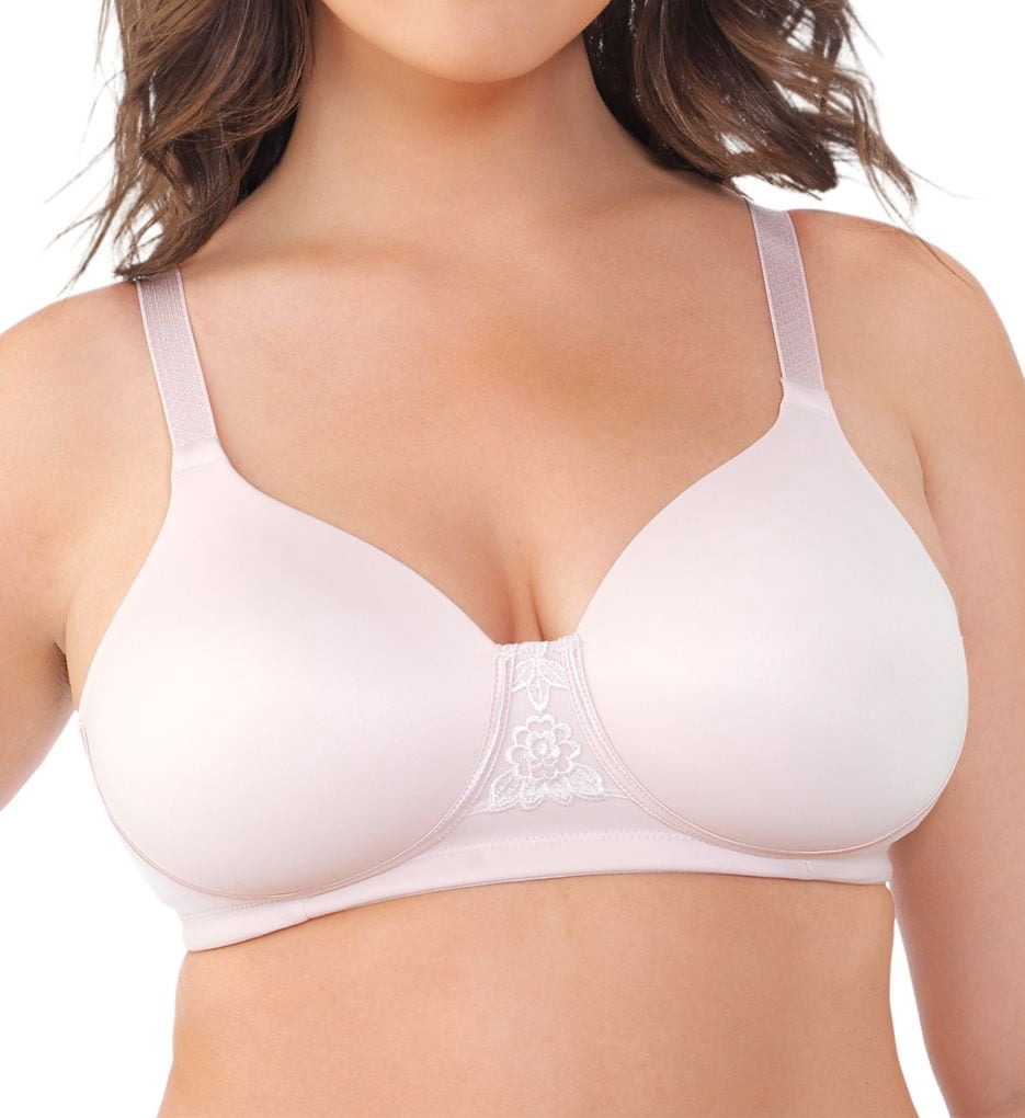 Women's Vanity Fair 71380 Beauty Back Full Figure Wirefree Bra (Sheer