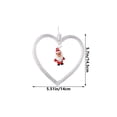 thumbnail image 3 of Battery Operated Christmas Window Lights with Suction Cup - Snowflake & Deer LED Hanging Pendant for Home Decor, 3 of 6
