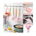 thumbnail image 5 of Utensilios de Silicona para Cocina 12pz color Rosa, 5 of 5