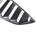 thumbnail image 6 of Black/Shiny/Carbon Rear Quarter Window Louvers Fiber Spoiler Panel Fit for Chevrolet Chevy Camaro 2016-22 ABS Stickers, 6 of 7