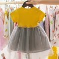 thumbnail image 6 of FRSASU Kids Dress Clearance,Toddler Baby Girls Patchwork Tulle Casual Clothes Princess Dresses, 6 of 9