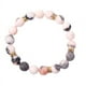 thumbnail image 2 of Pulsera de ocho planetas con piedra de estrella de la guarda y polvo esmerilado, pulsera de cuentas de cebra, joyería europea y americana, 2 of 6