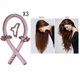 thumbnail image 1 of 3x Conjuntos de rodillos de pelo curvante sin calor, rulos de vestir de pelo de salón, res de pelo hacen que el cabello sea suave brillante - Ro Baoblaze Varilla para rizar sin calor, 1 of 7