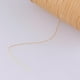 thumbnail image 4 of Hilo encerado duradero, 0,5 mm, 130 metros, cordón de poliéster, costura, artesanía en cuero Beige, 4 of 9