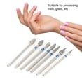 thumbnail image 4 of Broca de manicura ANGGREK Broca para decoración de uñas molienda perfecta sin contaminación por polvo, 4 of 8