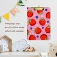 thumbnail image 7 of Coolnut 12"x9" Strawberry Clipboard A4 Size Standard Size Clipboards Decorative Clipboard with Low Profile Metal Clip for Office, School, Nurses, Students, 7 of 7