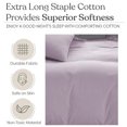 thumbnail image 6 of Comforter Set with Sheet - 4 Pieces Soft Bedding Sets, All Season Lightweight Cozy Bed Set with Solid Color Comforter, 2 Pack Pillowcases & Sheet, 6 of 9