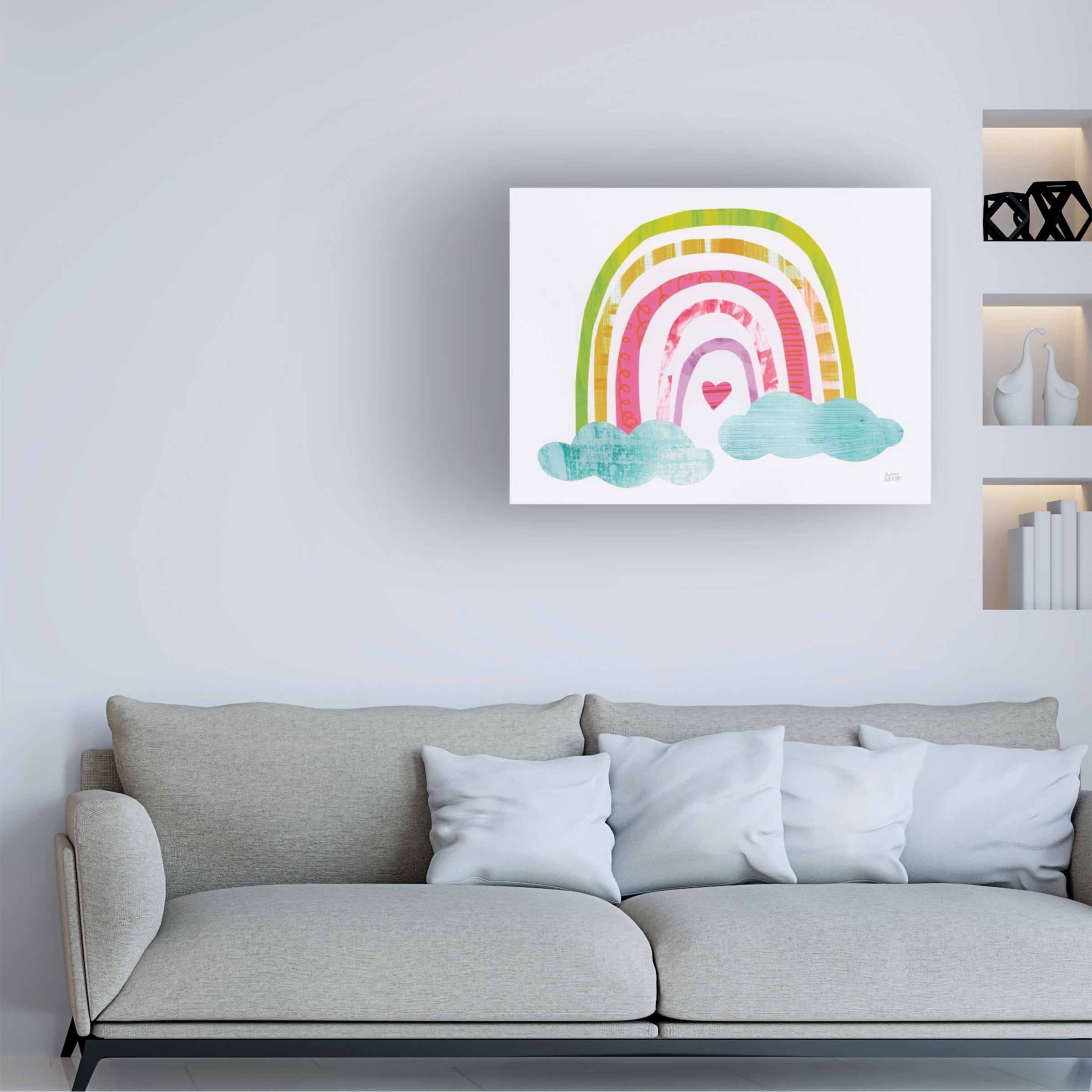 Melissa Averinos 'Unicorn Magic VII' Canvas Art