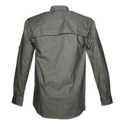 TAG Safari Men's Adventure Long Sleeve Shirt w Chest Pockets. (Olive, Medium)