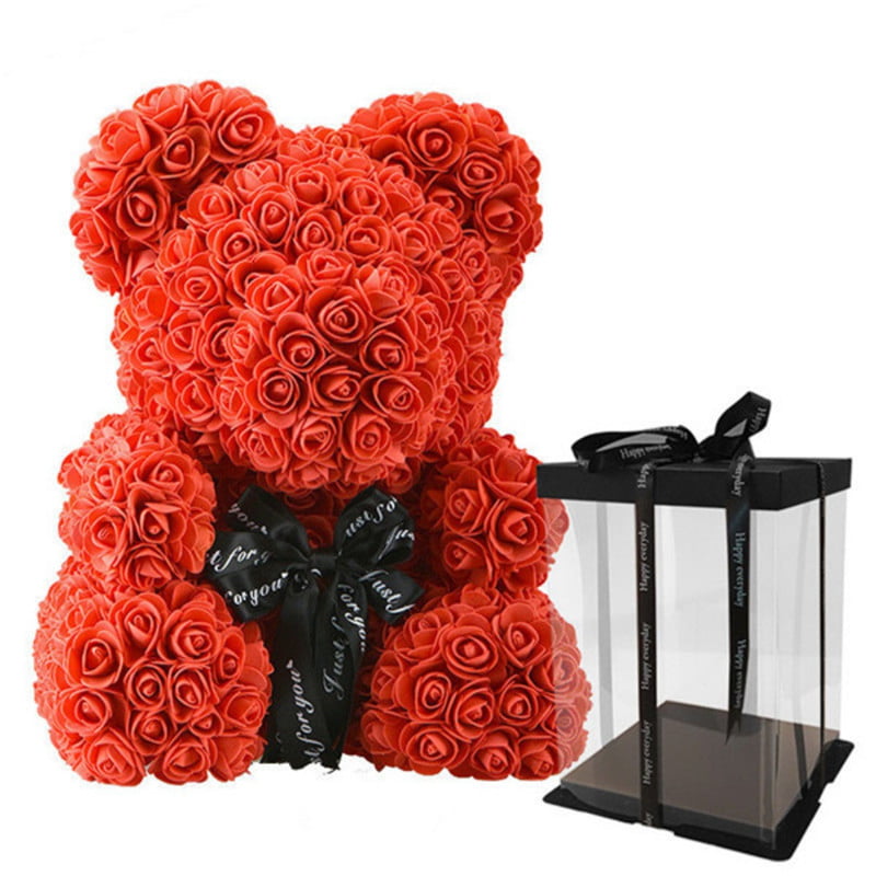 Teddy Bear Rose Bear Artificial Rose 