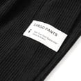 thumbnail image 3 of Corduroy Pants for Men Solid Color Elastic Waist Drawstring Streetwear Trousers with Pockets Fathers Gift, 3 of 8