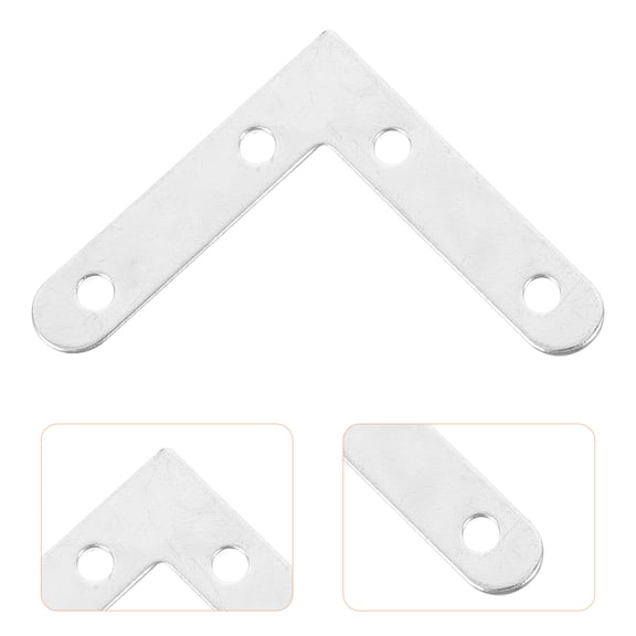 RENACLIPY 10Pcs Iron Corner Braces for Screen Window DIY Projects