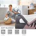 thumbnail image 5 of LHSHID Wedding Gifts for Newlywed Couple Mr and Mrs Honeymoon Throw Blanket Anniversary Romantic Gifts for Women Men Couples Gifts for Her Him Girlfriend Boyfriend Blankets for Couch Bedches 50x60in, 5 of 5