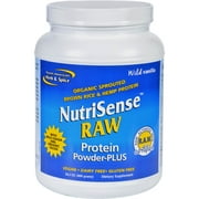 North American Herb & Spice - NutriSense Raw Protein Powder Plus Wild Vanilla - 28.2 oz.