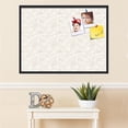 thumbnail image 3 of PinPix 40x30 Custom Cork Bulletin Board White Sand Poster Board Has a Fabric Style Canvas Finish, Framed in White Sand, by ArtToFrames (PinPix-1880), 3 of 5