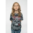 thumbnail image 3 of Guns N' Roses Kids T-Shirt: Flower Skull (Wash Collection) (7-8 Years), 3 of 4