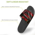 thumbnail image 3 of Horror Freddy Krueger Shower Slippers for Women & Men Non-Slip House Shoes Slide Sandals for Bathroom Home Beach Travel Dorm, 3 of 8