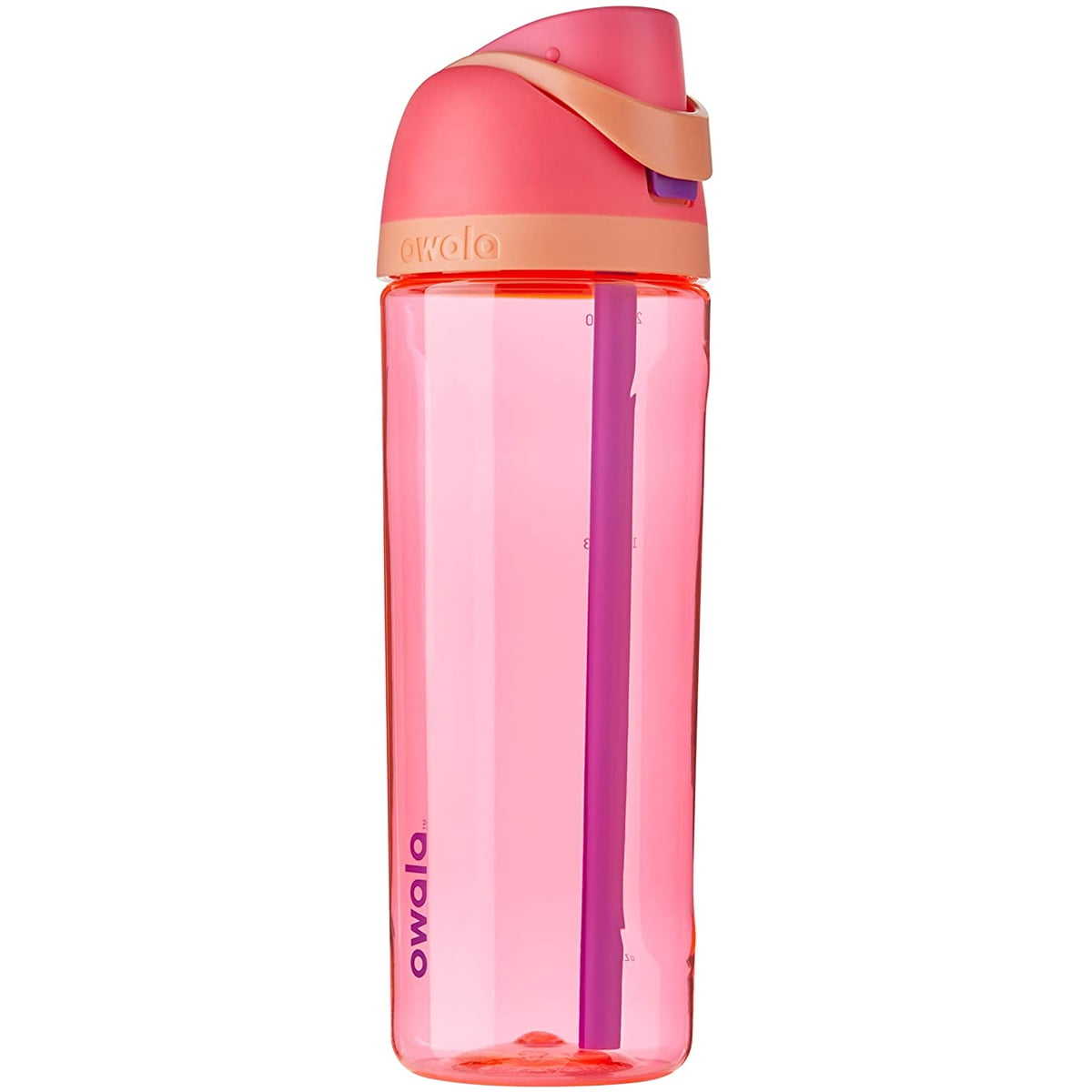 Owala FreeSip 25 oz. Tritan Plastic Water Bottle - Pink - Walmart.com