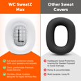 thumbnail image 3 of Fundas para auriculares Wicked Cushions resistentes al sudor para AirPods Max, 3 of 8