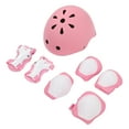 thumbnail image 4 of Guard 7pcs/set Children  Helmet Knee Elbow Pad Sets Breathable Riding Skating Protective Gear Set, 4 of 8