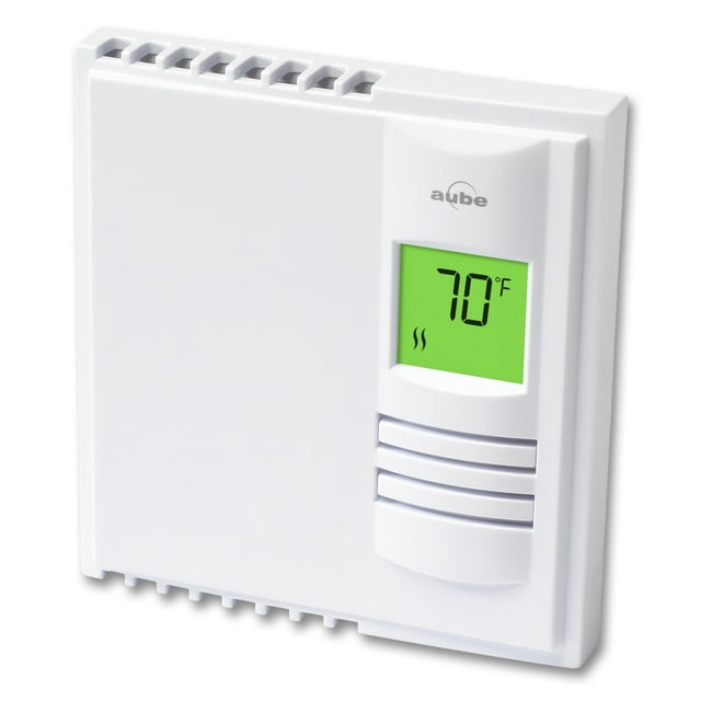 Aube by Honeywell Home TH108Plus Chauffage Électrique Thermostat Non Programmable avec Rétroéclairage