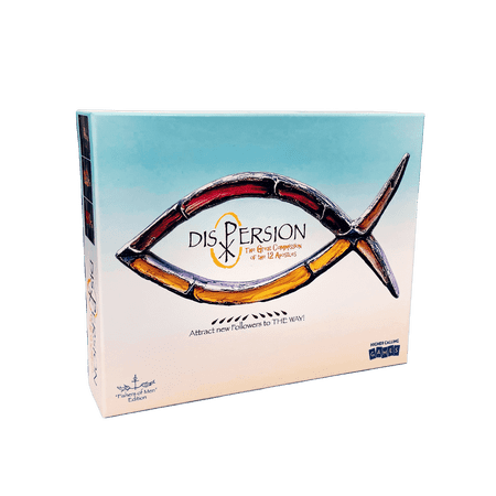 Dispersion Board Game – Christian Euro Strategy Game for Family | Apostles Disciples New Testament | Faith-Based Game Night | Confirmation Christmas Church Gift