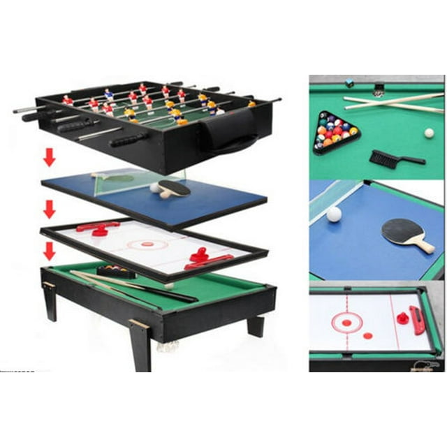4 in 1 Multi Game Table Pool / Air Hockey / Table Tennis / Table Soccer