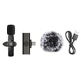 thumbnail image 1 of Micrófono de computadora en vivo Streaming Vlogging Video Chat Clip-on Bluetooth Compatible con Solapa Mic Mic Auto Par 360 grados Pickup Type 3 Eigraketly EL005606-03B, 1 of 7