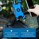 thumbnail image 3 of Worallymy Bike Phone Mount Front Handlebar Holder Bicicleta Smartphone Stroage Stand Ciclismo Accesorios, Rojo, Tipo Espejo Trasero Worallymy JD735799775, 3 of 7