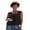 Black, variant on LMLYSoH Women Tank Top, Sleeveless Tops Square Neck Lace Trim Button Closure Summer Streetwear