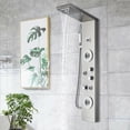 thumbnail image 2 of Senlesen Shower Panel Tower System Rain&Waterfall 5-Function Massage Jets Stainless Steel, 2 of 13